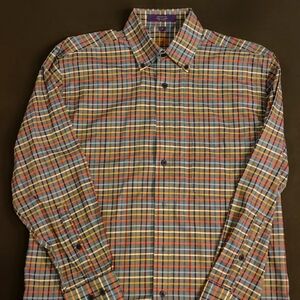 Alan Flusser Button Down Shirt (Small)